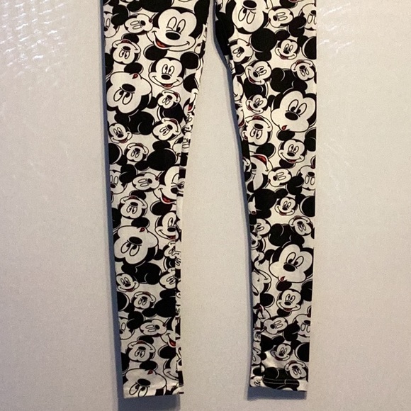 Disney Mickey Mouse printed leggings size small - Picture 3 of 6